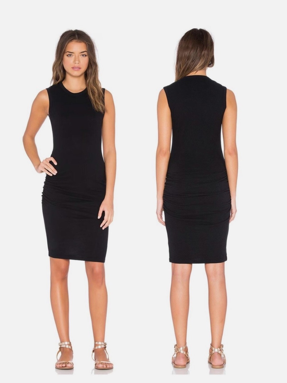James Perse Crew Neck Tank Dress